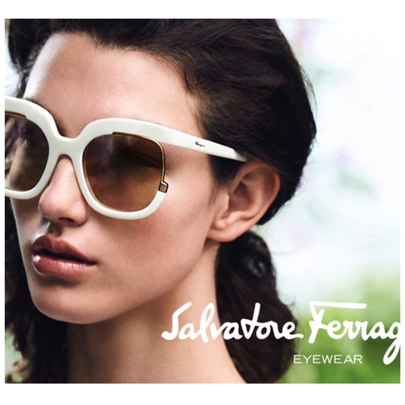 SOLD SALVATORE FERRAGAMO Eyeconic Italian - Picture 3 of 8